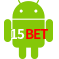 Aplicativo 15Bet para Android