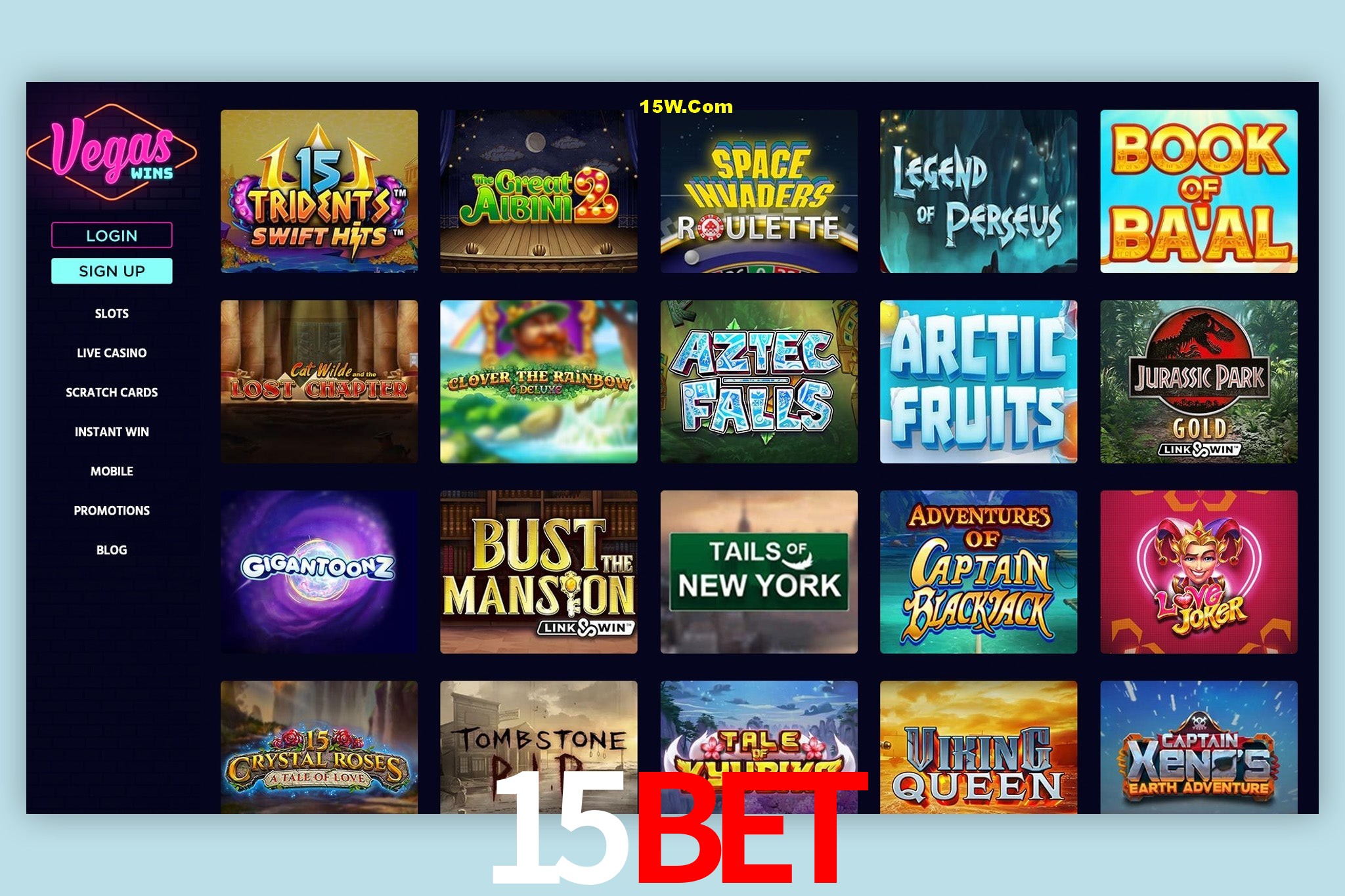 Casino VIP 15Bet